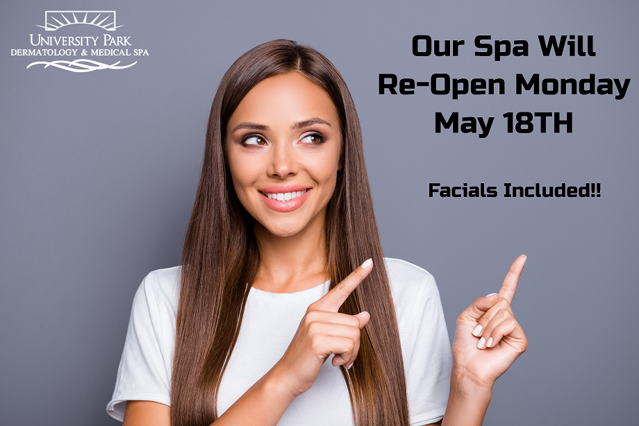 Spa Open May 18th – Book Your Next Appointment