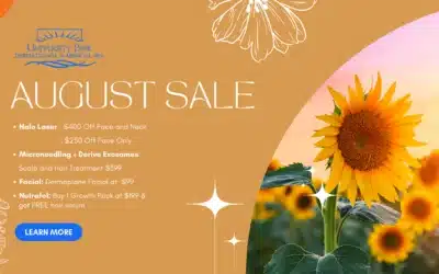 Discover Our Exclusive August Sale at University Park Dermatology & Medical Spa!